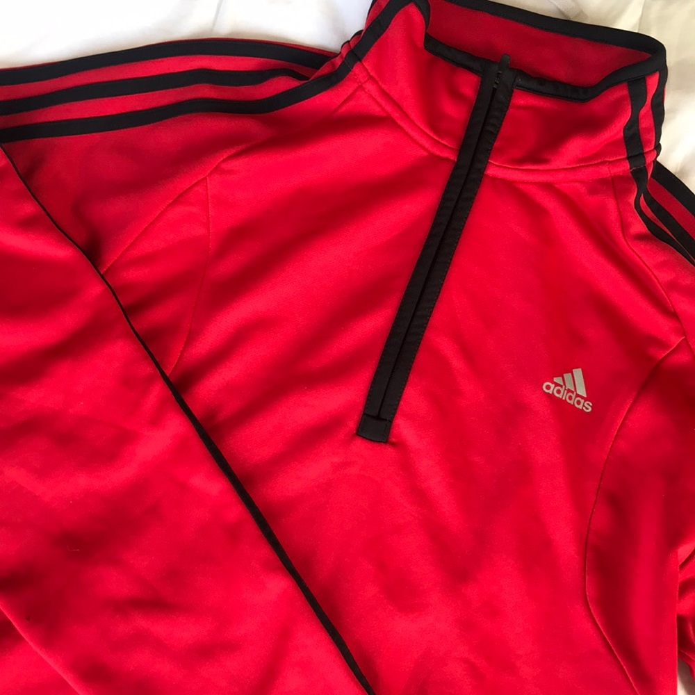 Adidas Running fleece jacket size medium